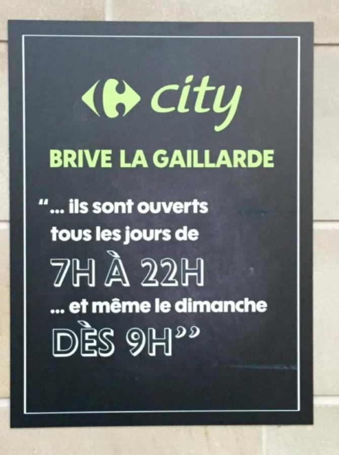 Logement A Brive, Proche Centre-Ville Et Gare, Avec Climatisation - Internet Fibre - Stationnements Gratuit المظهر الخارجي الصورة